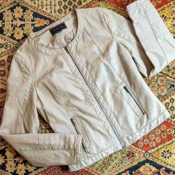 metaphor leather jacket